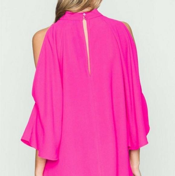 Yellow Off Shoulder Blouse NWOT - Picture 2 of 2